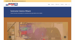 Desktop Screenshot of constructionsolutionsmidwest.com